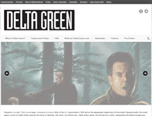Tablet Screenshot of delta-green.com